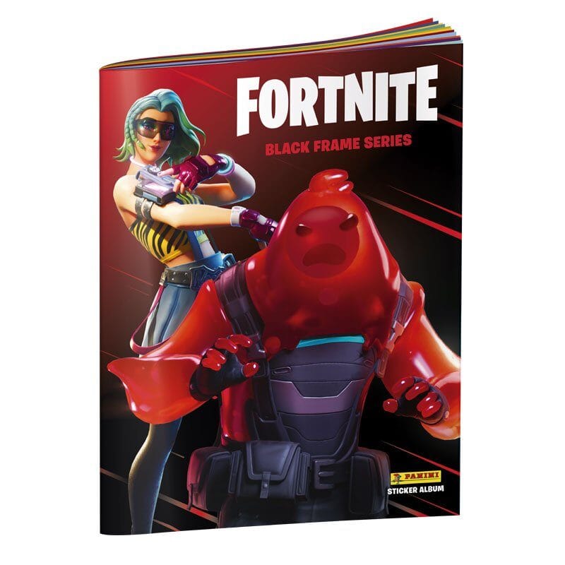 Panini Fortnite Black Frame Series Stickers Album