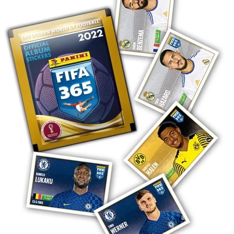 Panini Fifa365 2022 Stickers Boite de 50 Pochettes