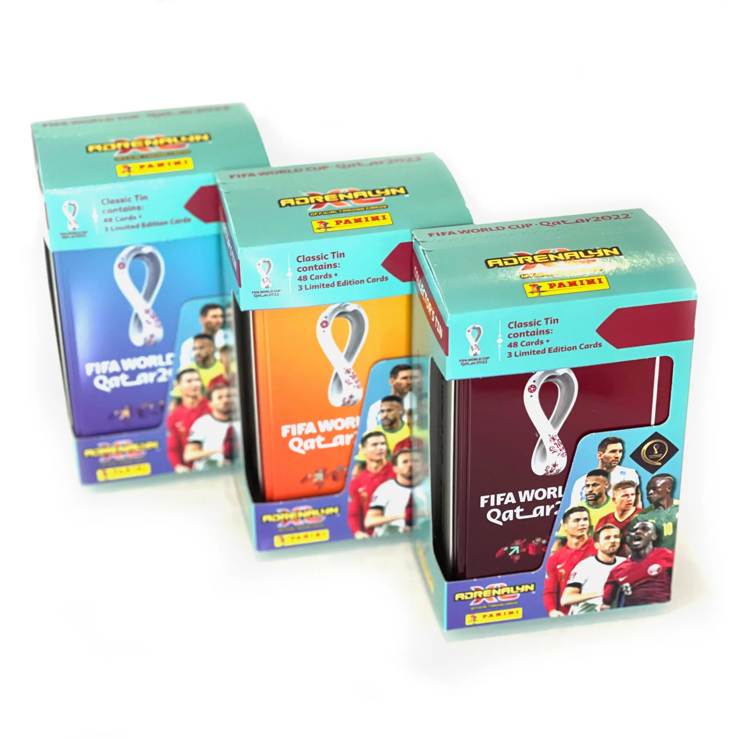 Panini Fifa World Cup Qatar 2022 AdrenalynXL Classic Tin violette – Image 2