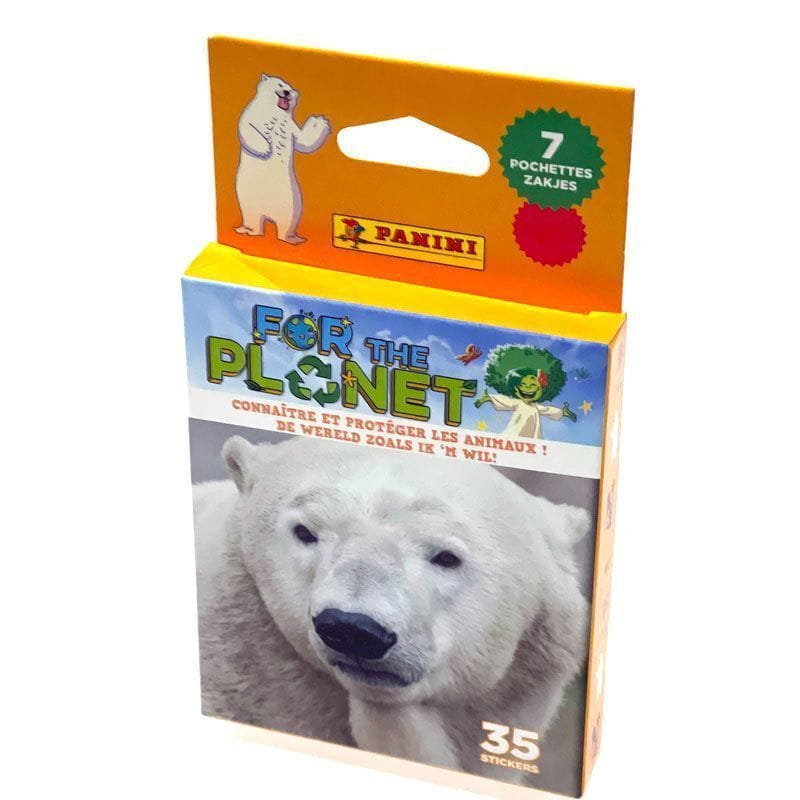 Panini For The Planet Stickers Blister 7 Pochettes