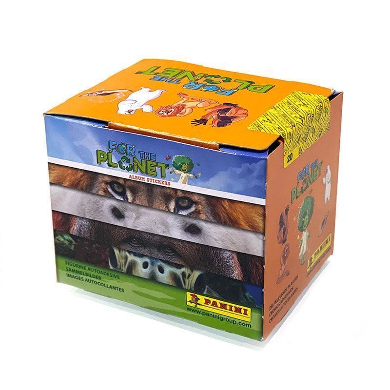 Panini For The Planet Stickers Boite 36 Pochettes