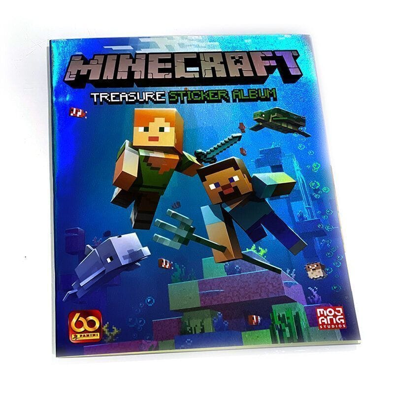 Panini Minecraft Treasure Stickers Album