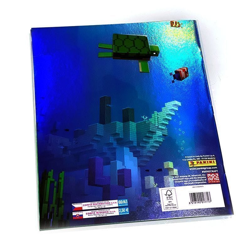 Panini Minecraft Treasure Stickers Album – Image 2
