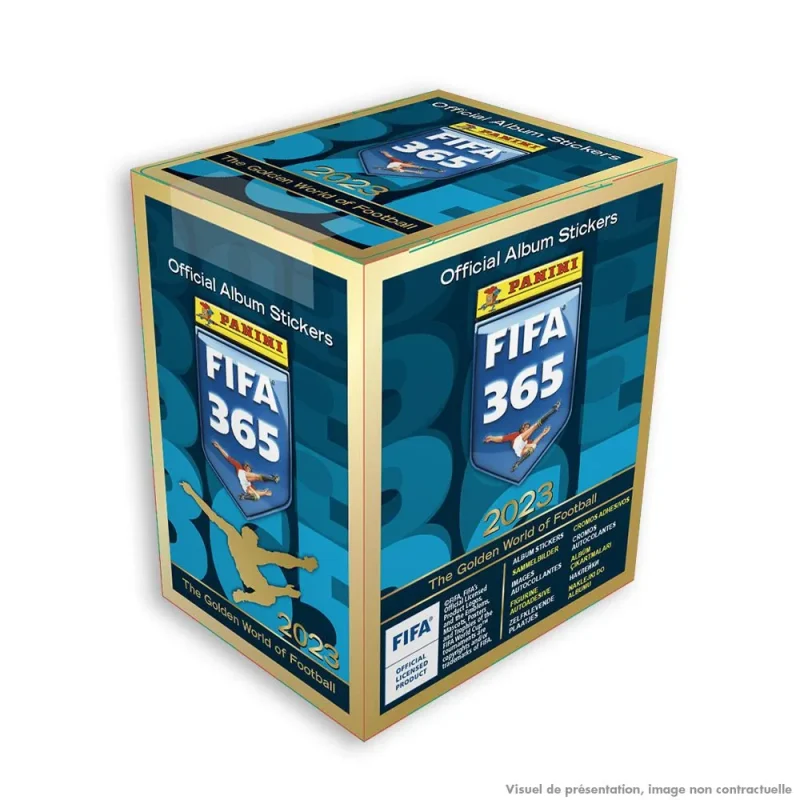 PANINI FIFA 365 2023 – Boîte de 50 pochettes