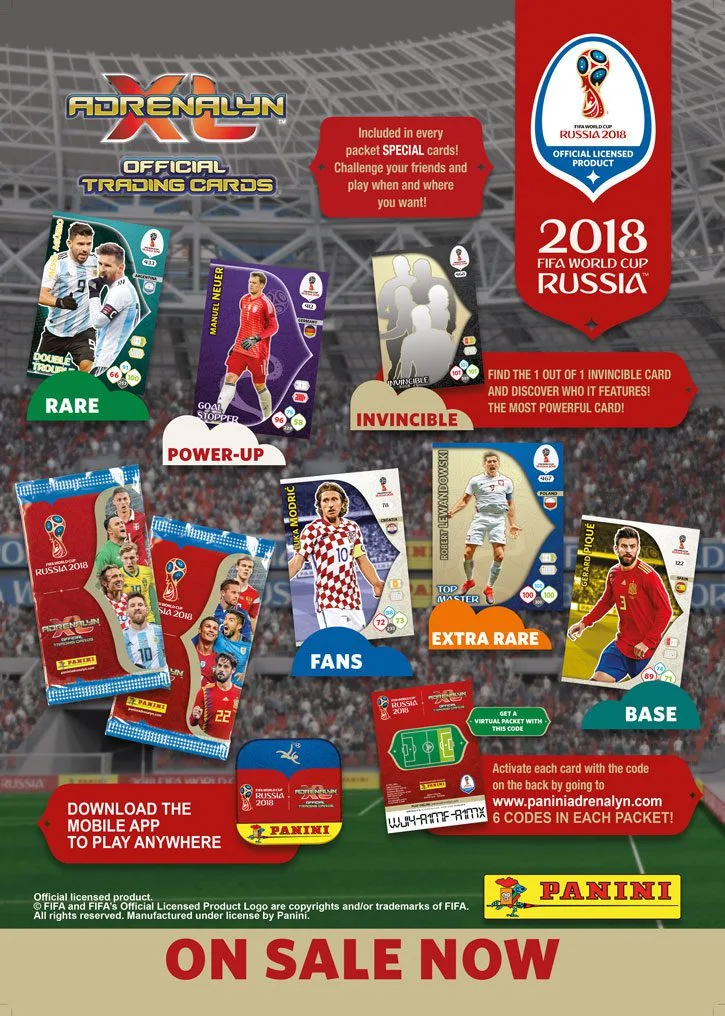 Panini World Cup Russia 2018 AdrenalynXL Pochette – Image 3