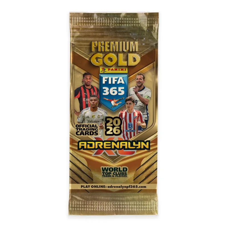 PANINI FIFA365 2026 AdrenalynXL Pochette Premium Gold