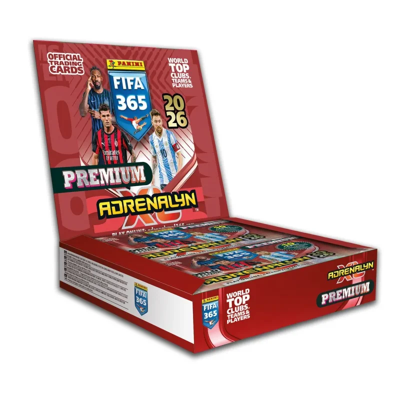 PANINI FIFA365 2026 AdrenalynXL Boite de 10 Pochettes Premium