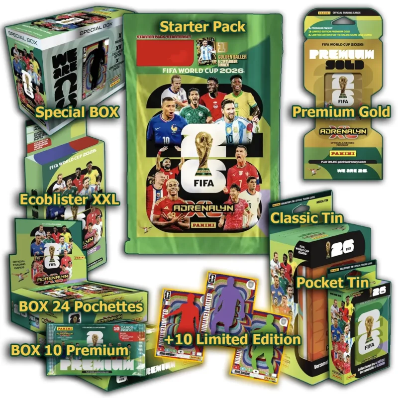 PANINI FIFA World Cup 2026™ Adrenalyn XL™ – Pack Ultime