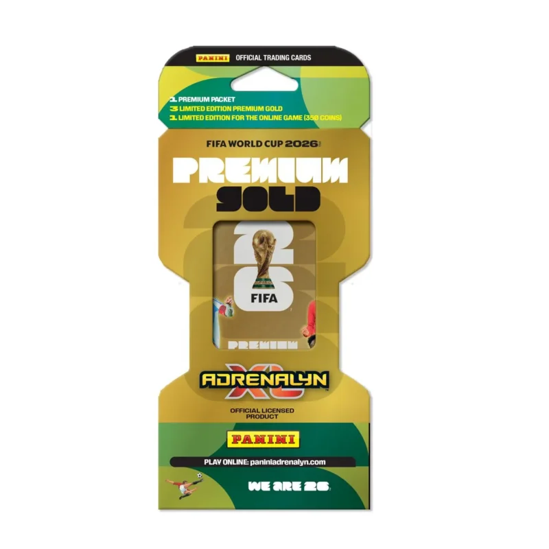 PANINI FIFA World Cup 2026™ Adrenalyn XL™ – Pochette Premium Gold
