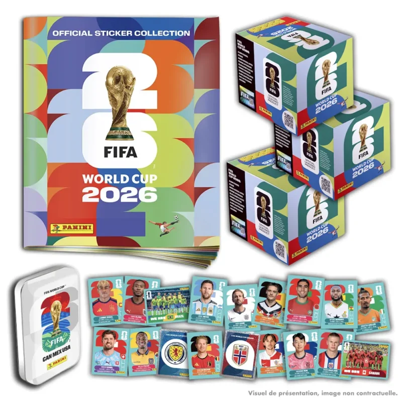 PANINI FIFA WORLD CUP 2026™ Official Sticker Collection – Pack Ultime